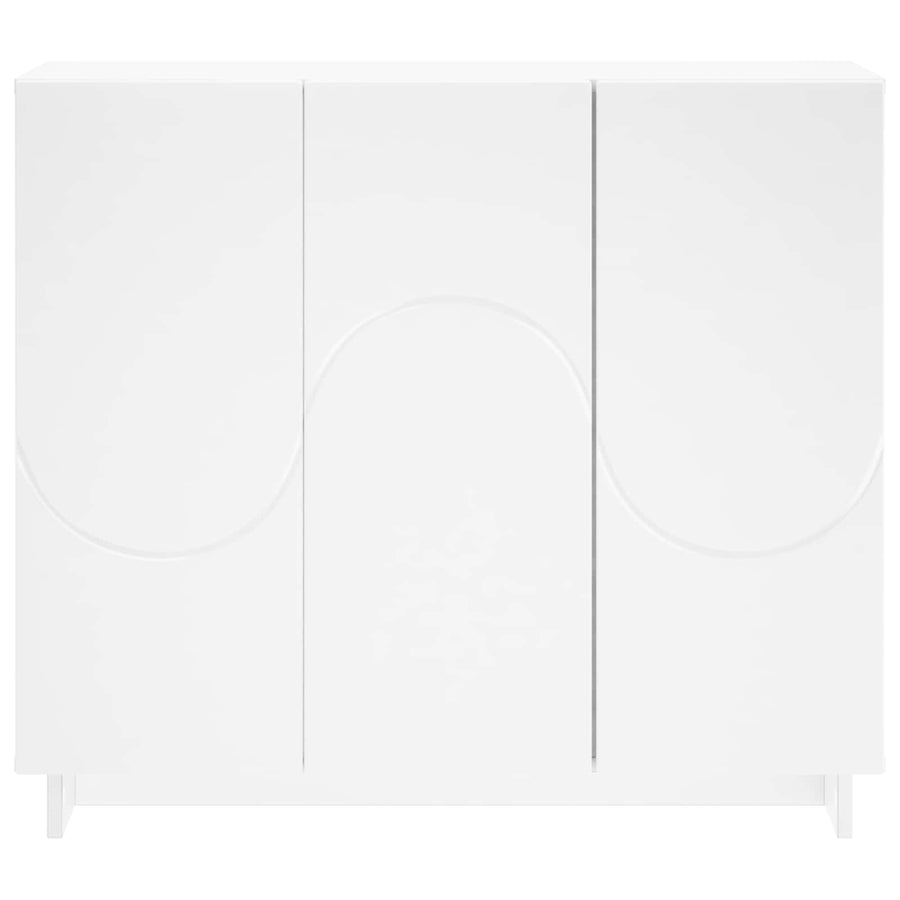 Dressoir Wit 85,5 x 31 x 75 cm Bewerkt hout