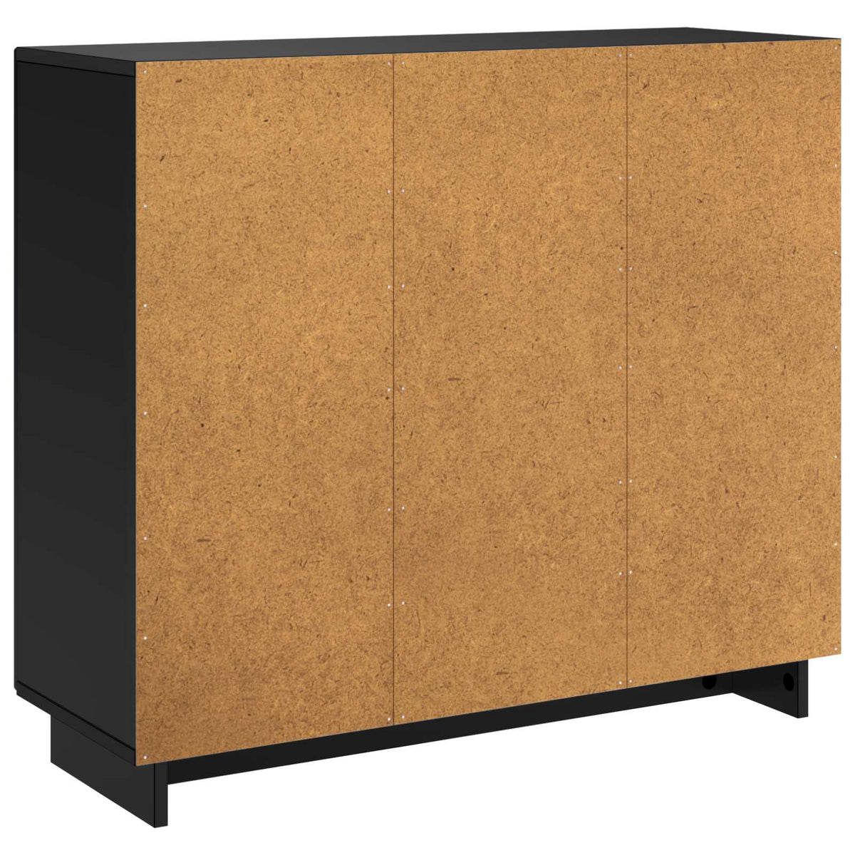 Dressoir Zwart 85,5 x 31 x 75 cm Bewerkt hout
