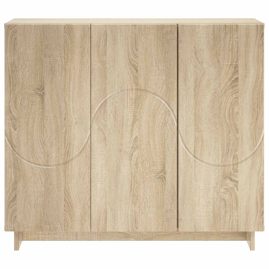 Dressoir Sonoma Eiken 85,5 x 31 x 75 cm Bewerkt hout