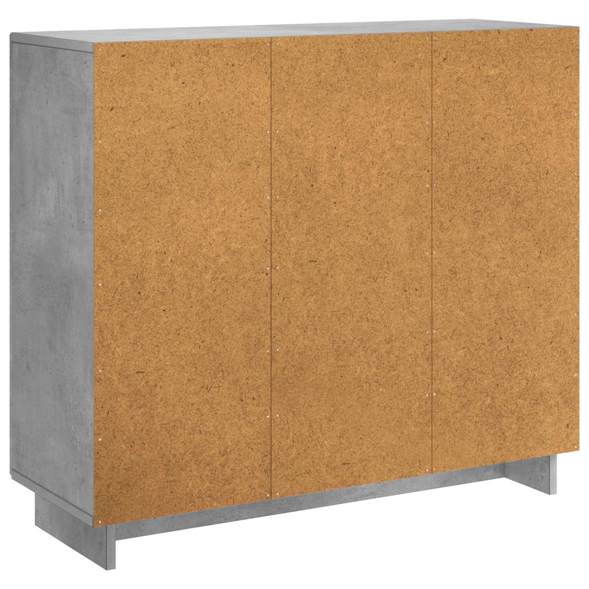 Dressoir Betongrijs 85,5 x 31 x 75 cm Bewerkt hout