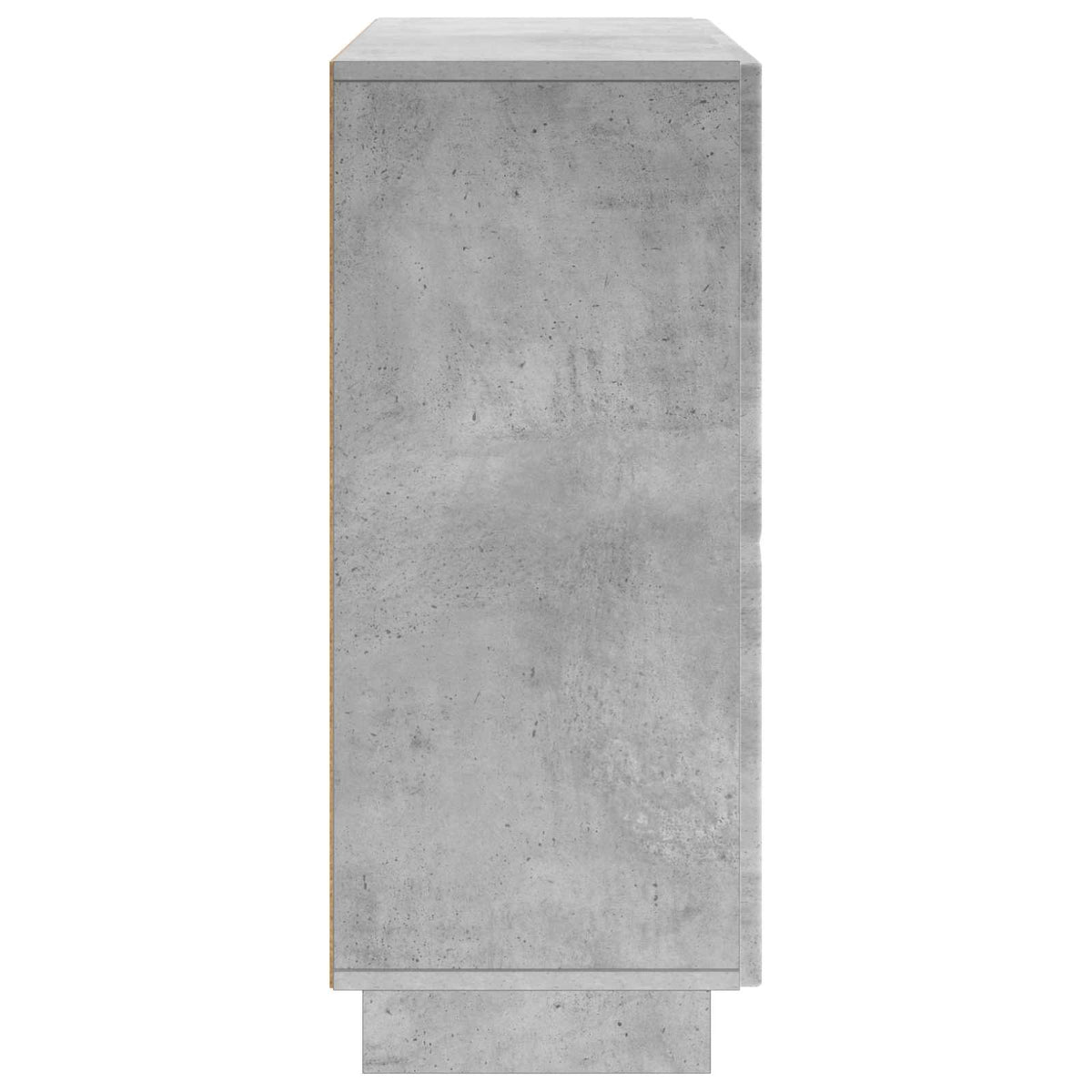 Dressoir Betongrijs 85,5 x 31 x 75 cm Bewerkt hout