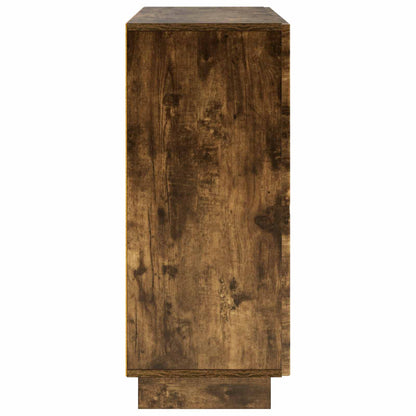 Dressoir Gerookt eiken 85,5 x 31 x 75 cm Bewerkt hout