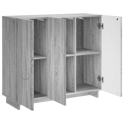 Dressoir Grijs Sonoma 85,5 x 31 x 75 cm Bewerkt hout