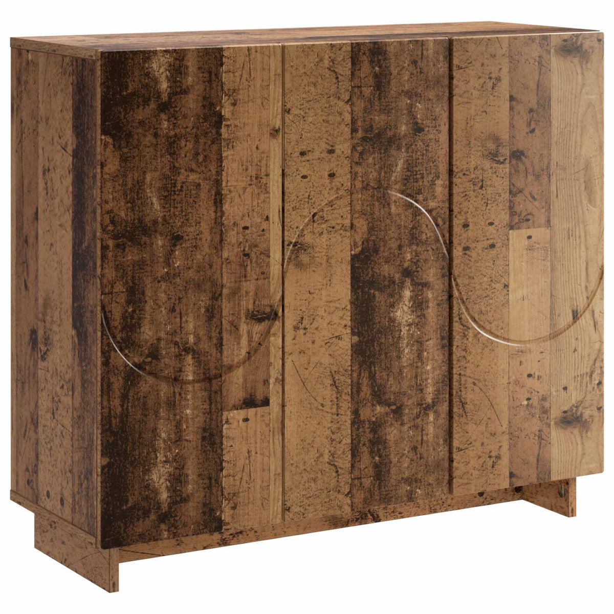 Dressoir Oud hout 85,5 x 31 x 75 cm Bewerkt hout