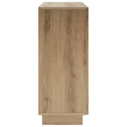 Dressoir Artisanaal eiken 85,5 x 31 x 75 cm Bewerkt hout