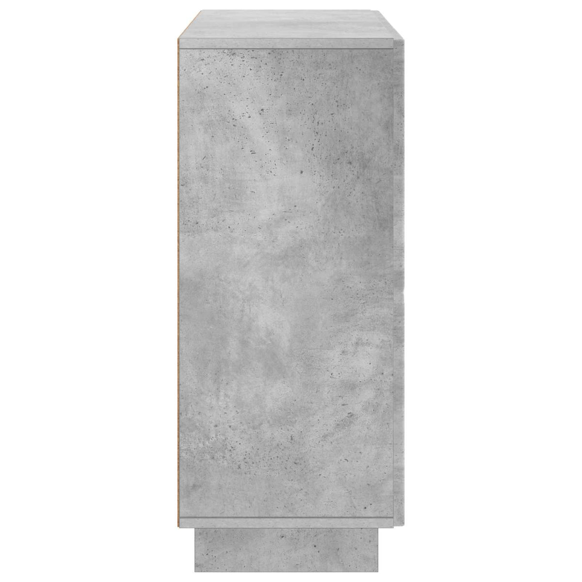 Dressoir Betongrijs 85,5 x 31 x 75 cm Bewerkt hout