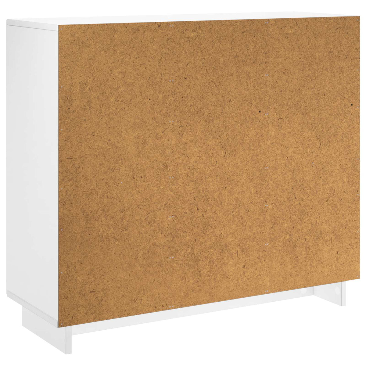 Dressoir Hoogglans Wit 85,5 x 31 x 75 cm Bewerkt hout