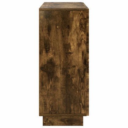 Dressoir Gerookt eiken 85,5 x 31 x 75 cm Bewerkt hout