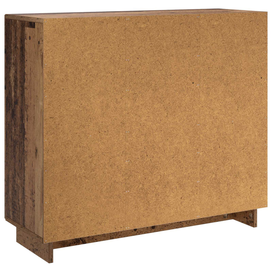 Dressoir Oud hout 85,5 x 31 x 75 cm Bewerkt hout