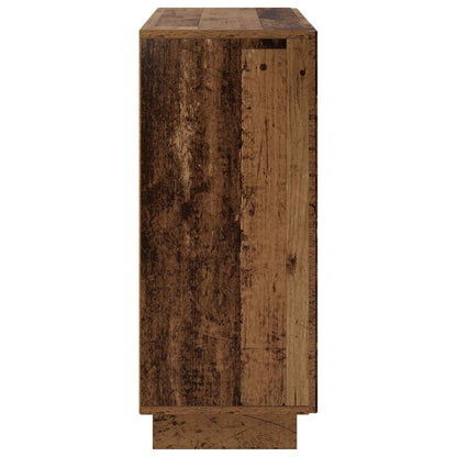 Dressoir Oud hout 85,5 x 31 x 75 cm Bewerkt hout