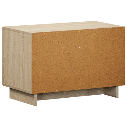 tv-meubel 60 x 34.5 x 40 cm Sonoma Eiken Bewerkt hout