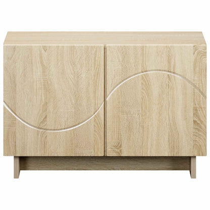 tv-meubel 60 x 34.5 x 40 cm Sonoma Eiken Bewerkt hout