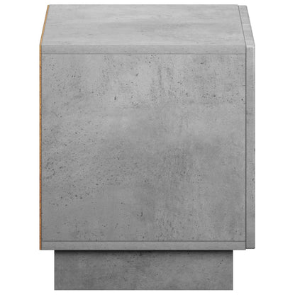 tv-meubel 60 x 34.5 x 40 cm Betongrijs Bewerkt hout
