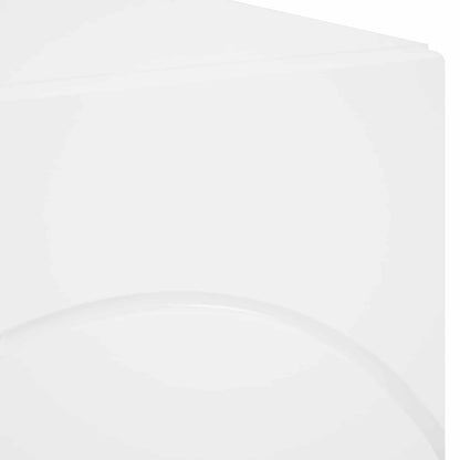 tv-meubel 60 x 34.5 x 40 cm Hoogglans Wit Bewerkt hout