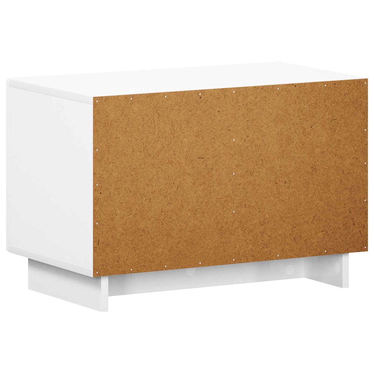 tv-meubel 60 x 34.5 x 40 cm Hoogglans Wit Bewerkt hout