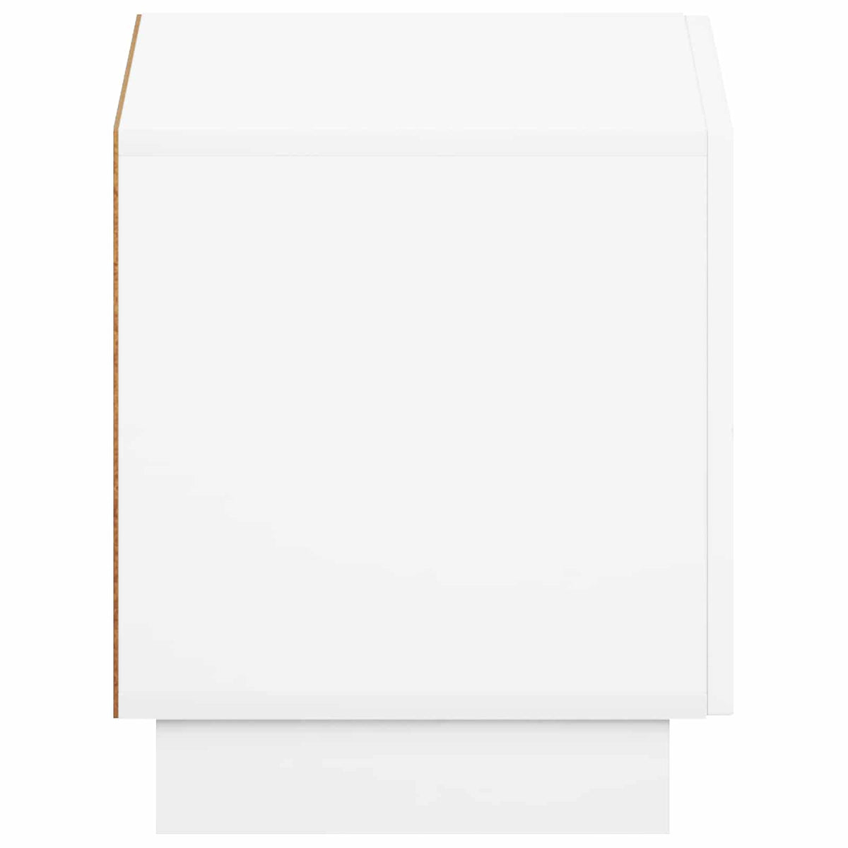 tv-meubel 60 x 34.5 x 40 cm Hoogglans Wit Bewerkt hout