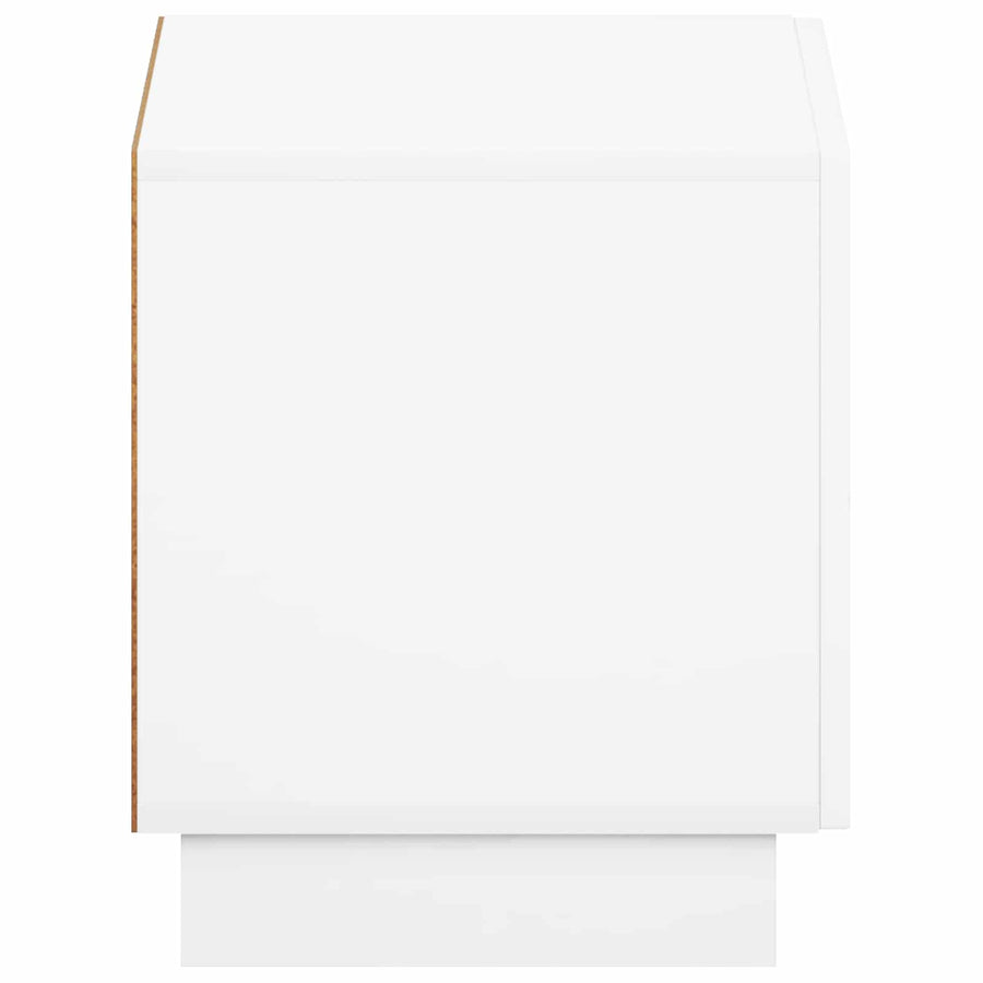 tv-meubel 60 x 34.5 x 40 cm Hoogglans Wit Bewerkt hout