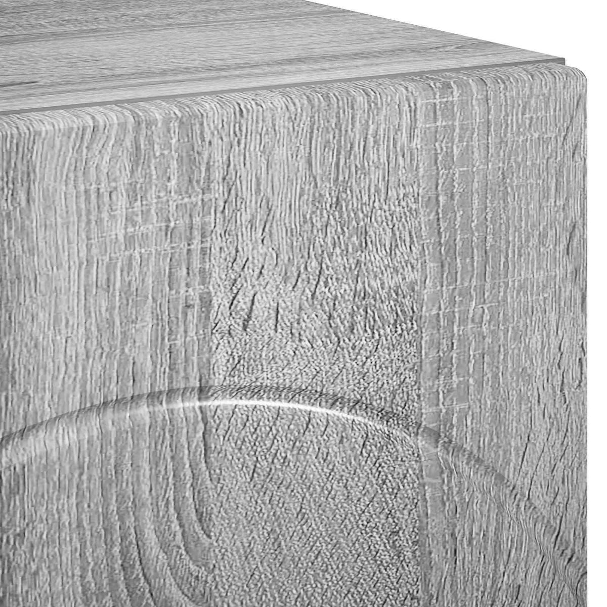 tv-meubel 60 x 34.5 x 40 cm Grijs Sonoma Bewerkt hout