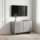 Tv-meubel 60x34.5x40 cm grijs Sonoma bewerkt hout