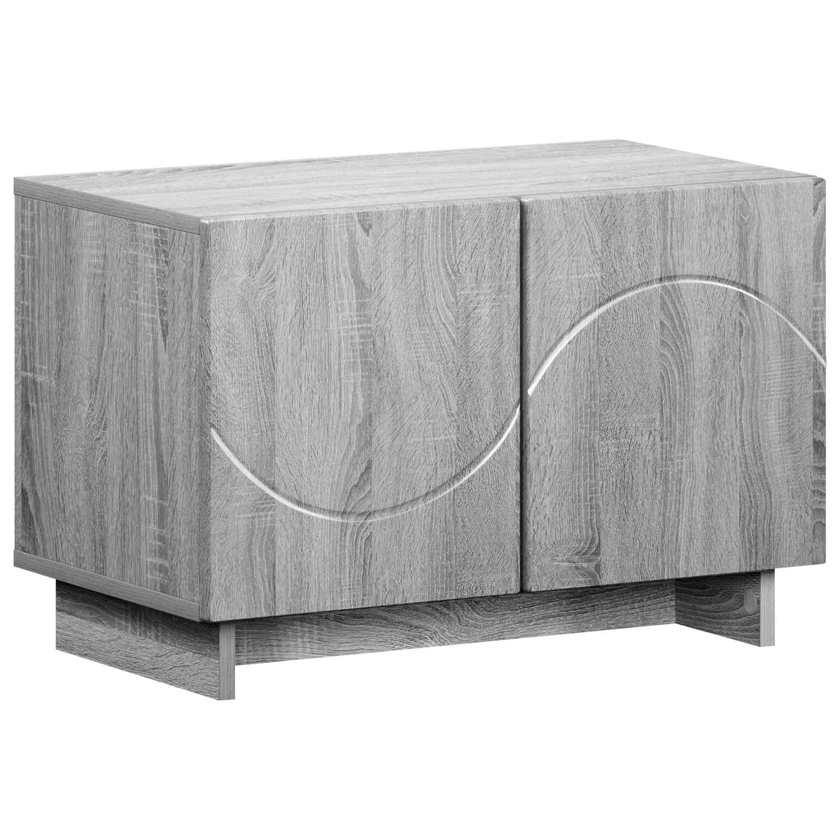 tv-meubel 60 x 34.5 x 40 cm Grijs Sonoma Bewerkt hout