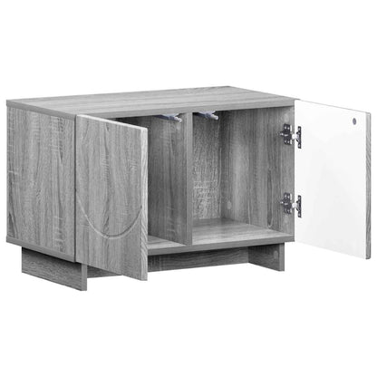 tv-meubel 60 x 34.5 x 40 cm Grijs Sonoma Bewerkt hout