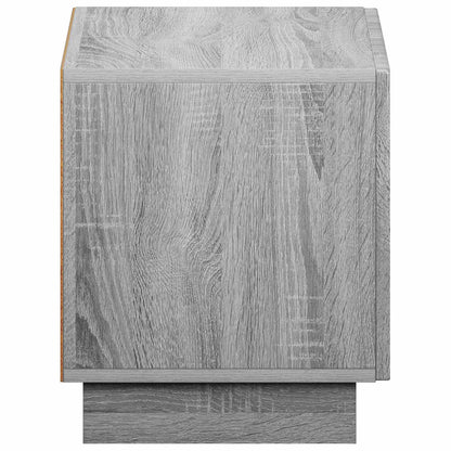 tv-meubel 60 x 34.5 x 40 cm Grijs Sonoma Bewerkt hout