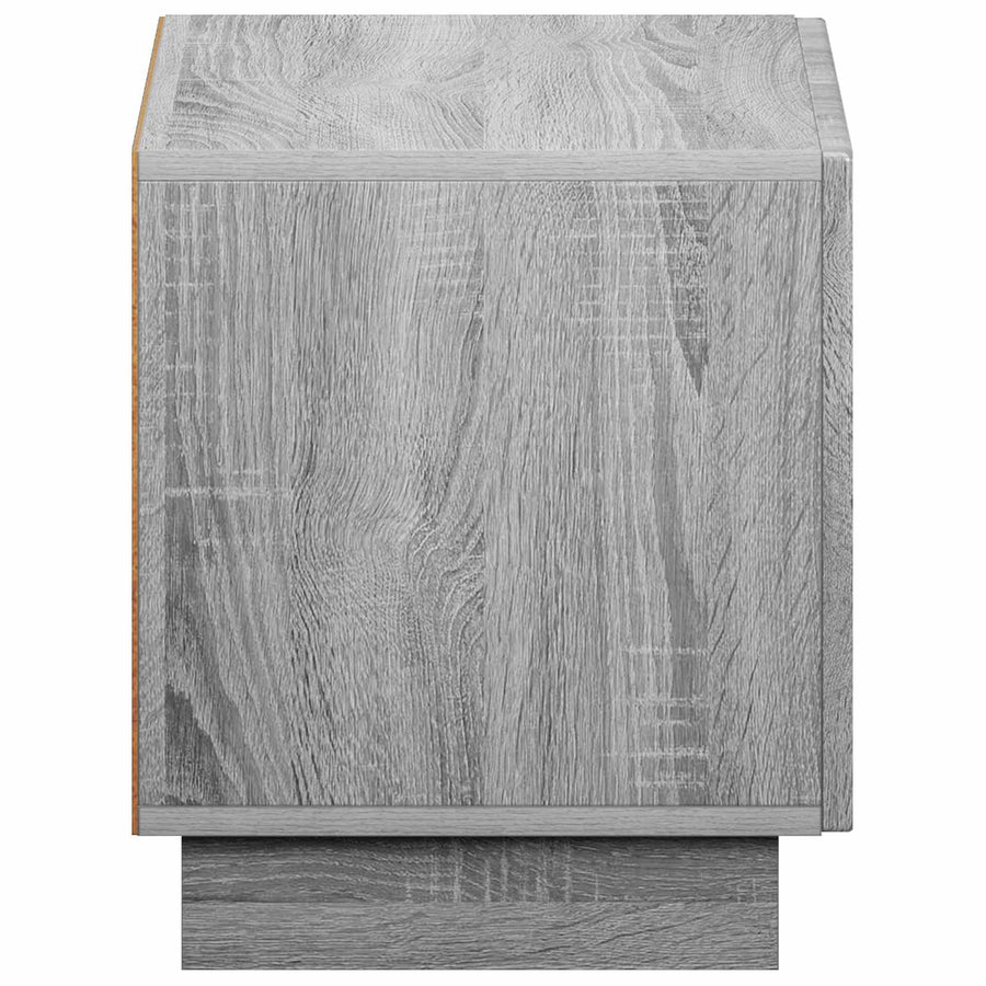 tv-meubel 60 x 34.5 x 40 cm Grijs Sonoma Bewerkt hout
