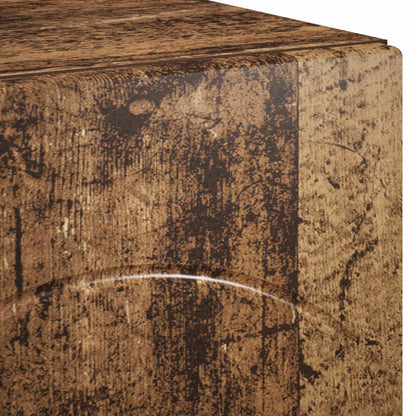 tv-meubel 60 x 34.5 x 40 cm Oud hout Bewerkt hout