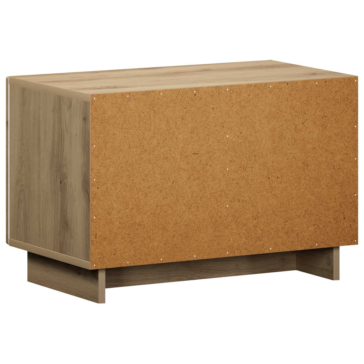 tv-meubel 60 x 34.5 x 40 cm Artisanaal eiken Bewerkt hout
