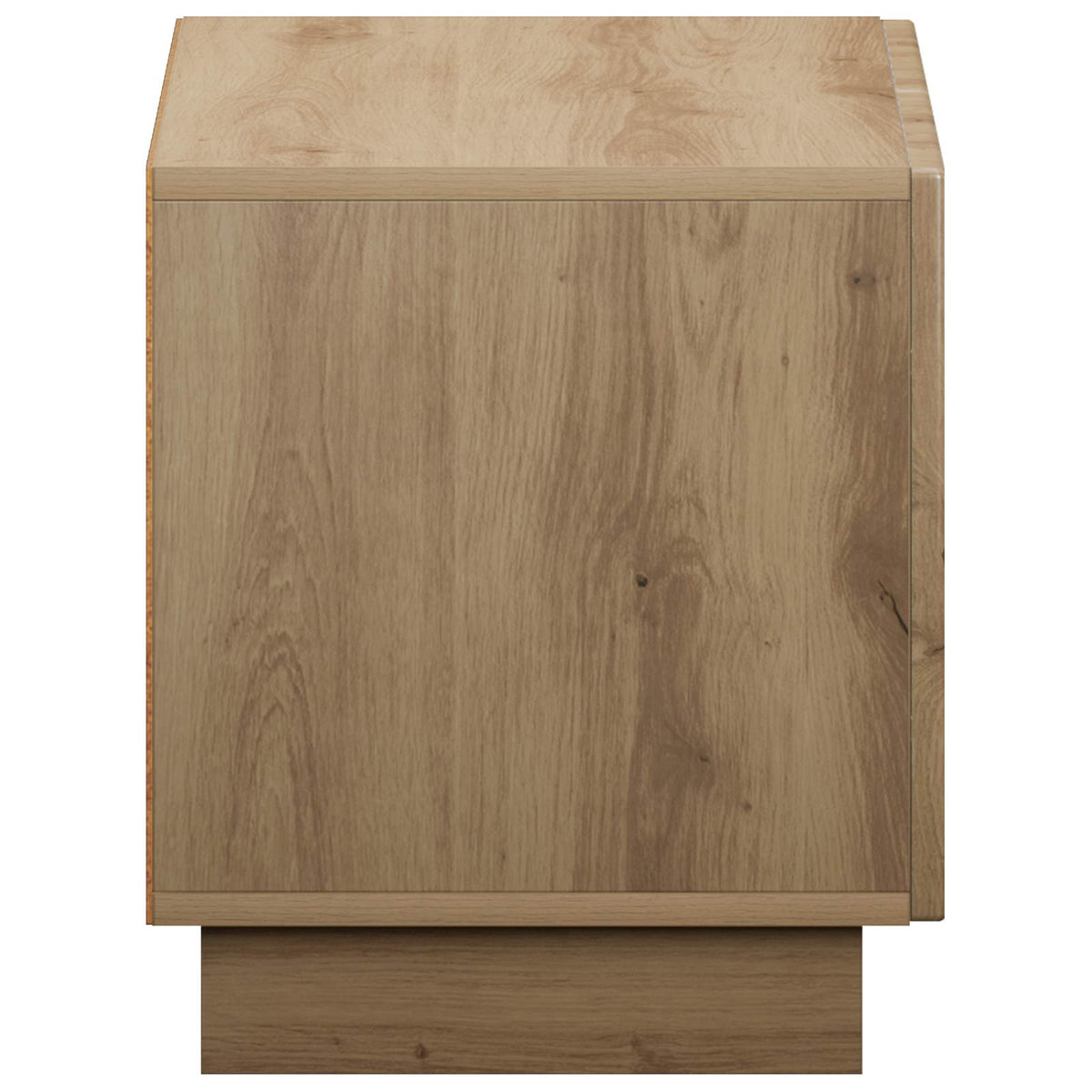 tv-meubel 60 x 34.5 x 40 cm Artisanaal eiken Bewerkt hout