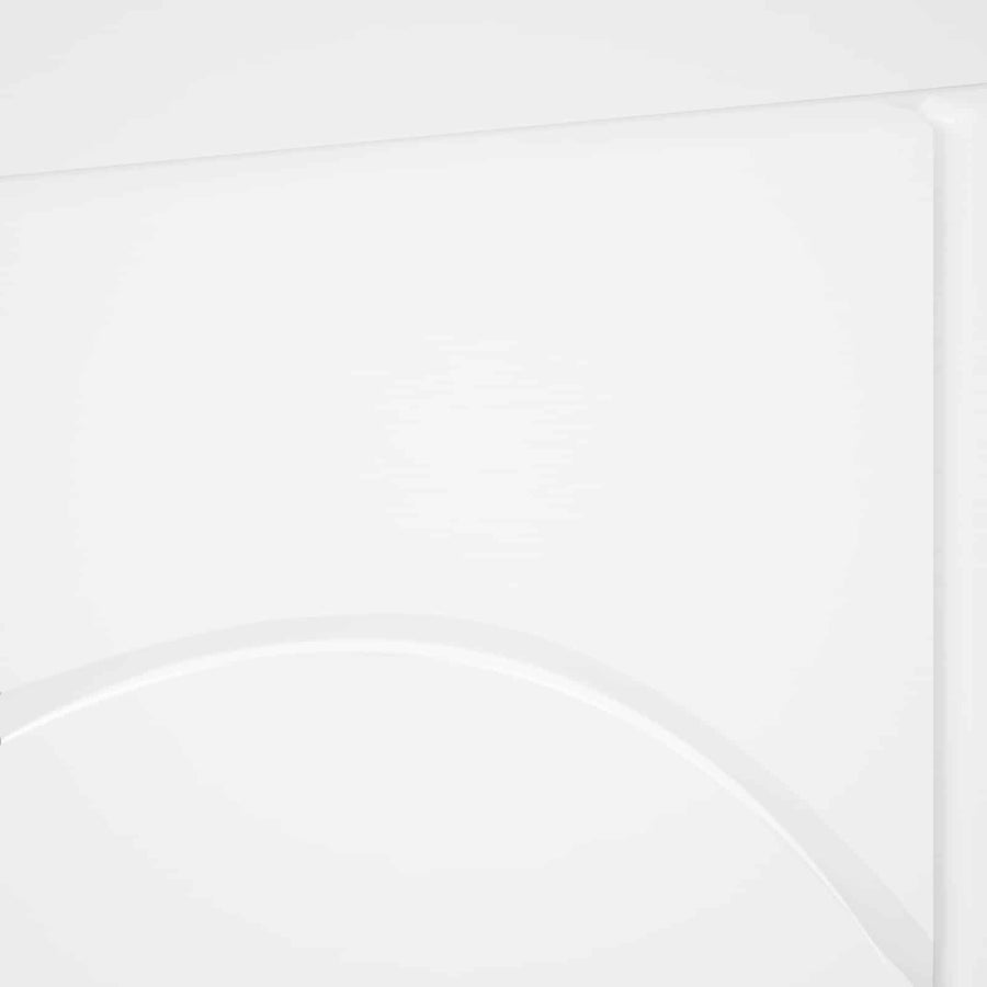 tv-meubel 90 x 34,5 x 40 cm Wit Bewerkt hout