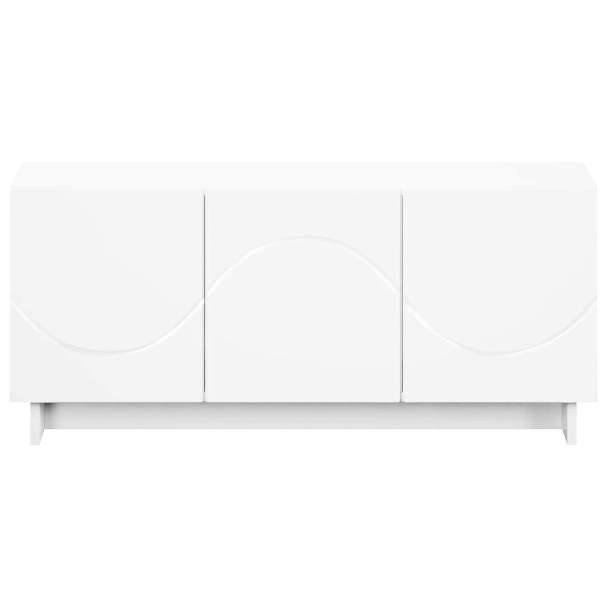 tv-meubel 90 x 34,5 x 40 cm Wit Bewerkt hout