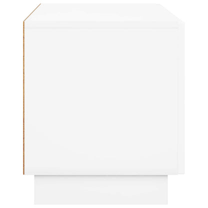 tv-meubel 90 x 34,5 x 40 cm Wit Bewerkt hout