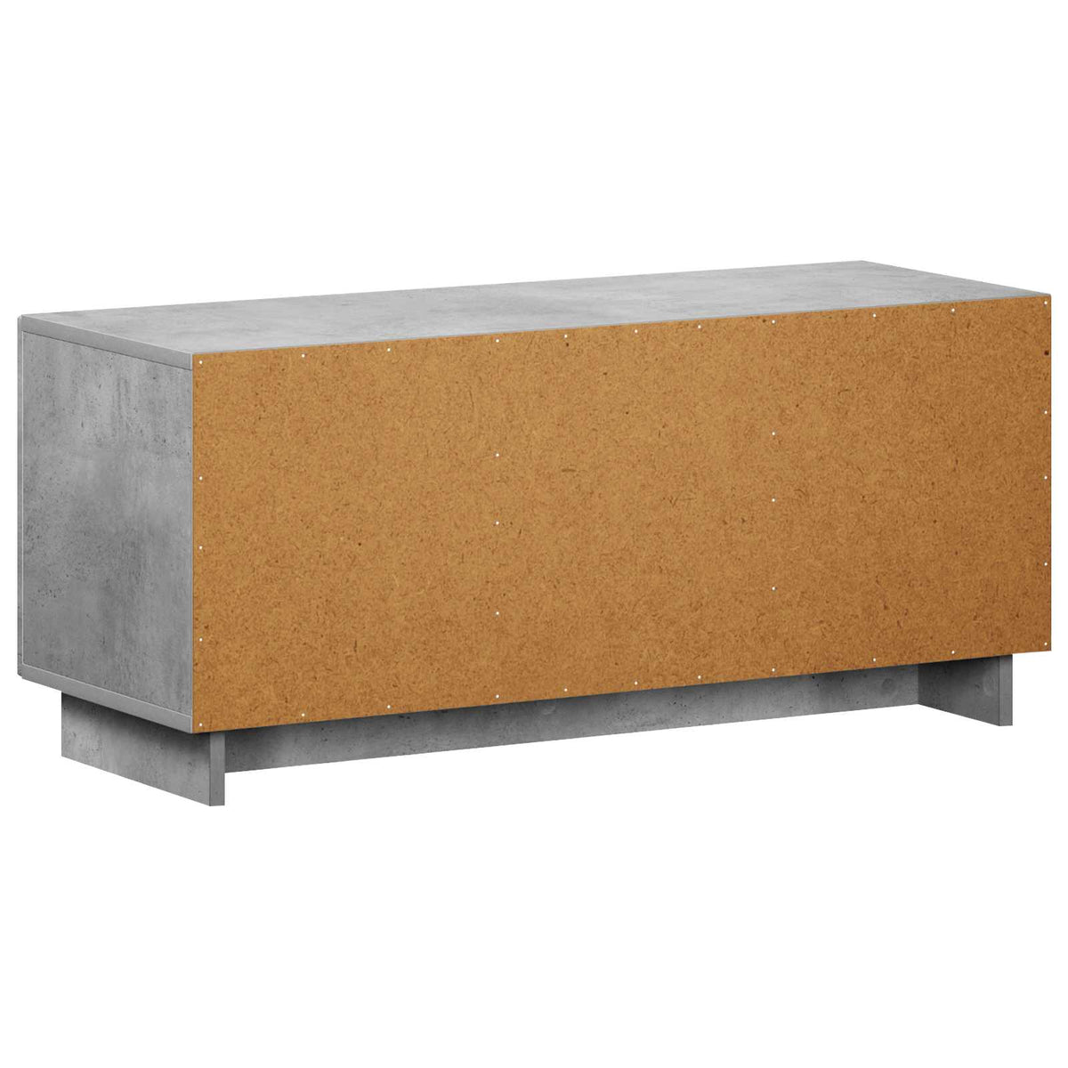 tv-meubel 90 x 34,5 x 40 cm Betongrijs Bewerkt hout