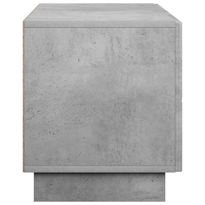 tv-meubel 90 x 34,5 x 40 cm Betongrijs Bewerkt hout