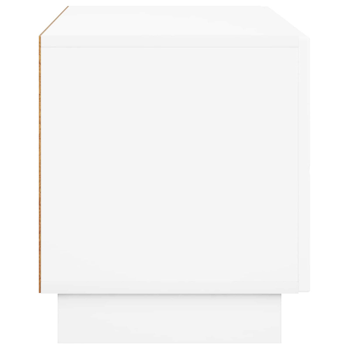 tv-meubel 90 x 34,5 x 40 cm Hoogglans Wit Bewerkt hout