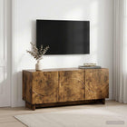 tv-meubel 90 x 34,5 x 40 cm Gerookt eiken Bewerkt hout
