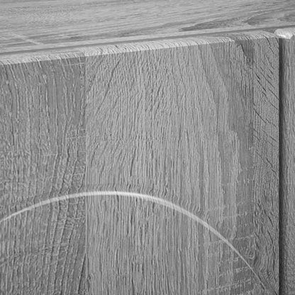 tv-meubel 90 x 34,5 x 40 cm Grijs Sonoma Bewerkt hout