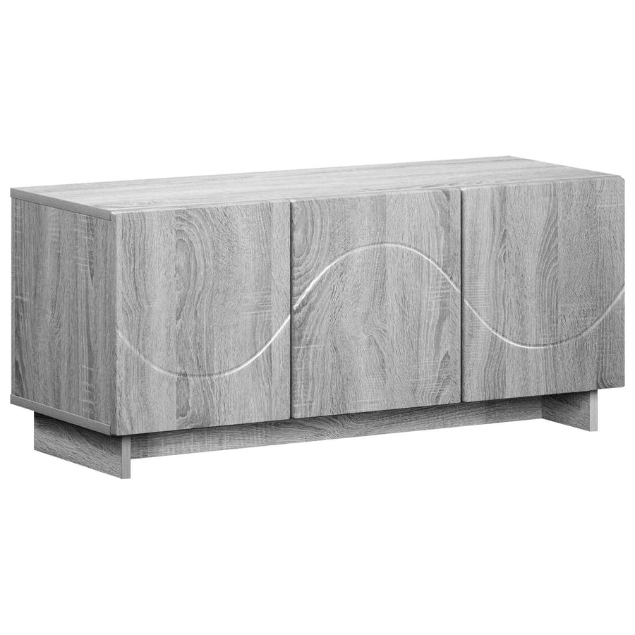 tv-meubel 90 x 34,5 x 40 cm Grijs Sonoma Bewerkt hout