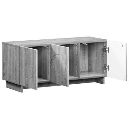 tv-meubel 90 x 34,5 x 40 cm Grijs Sonoma Bewerkt hout