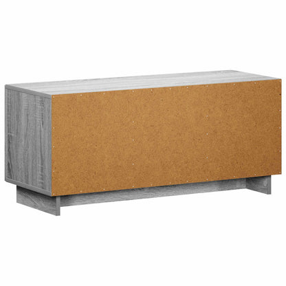 tv-meubel 90 x 34,5 x 40 cm Grijs Sonoma Bewerkt hout