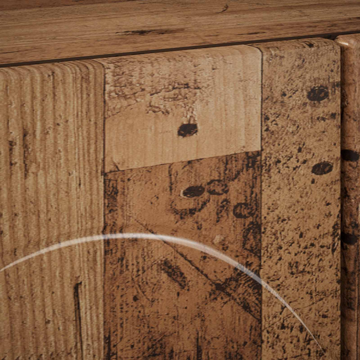 tv-meubel 90 x 34,5 x 40 cm Oud hout Bewerkt hout
