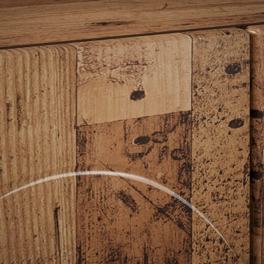 tv-meubel 90 x 34,5 x 40 cm Oud hout Bewerkt hout