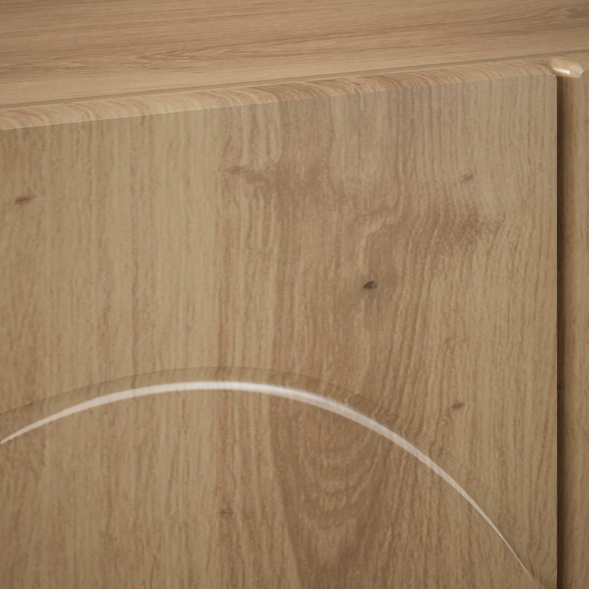 tv-meubel 90 x 34,5 x 40 cm Artisanaal eiken Bewerkt hout