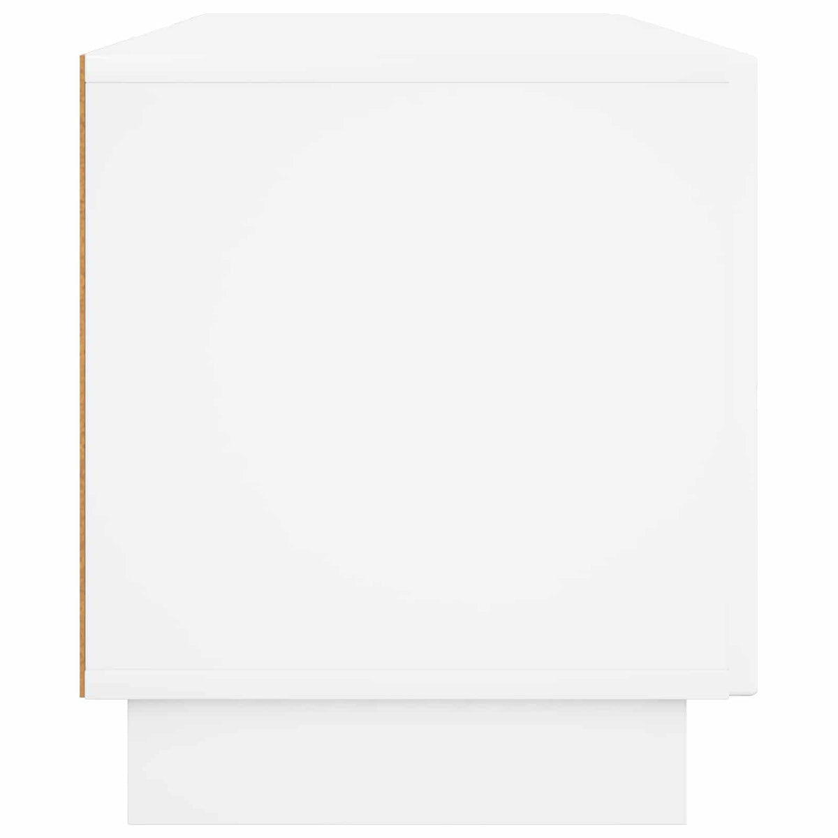 tv-meubel 140 x 34,5 x 40 cm Hoogglans Wit Bewerkt hout
