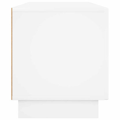 tv-meubel 140 x 34,5 x 40 cm Hoogglans Wit Bewerkt hout