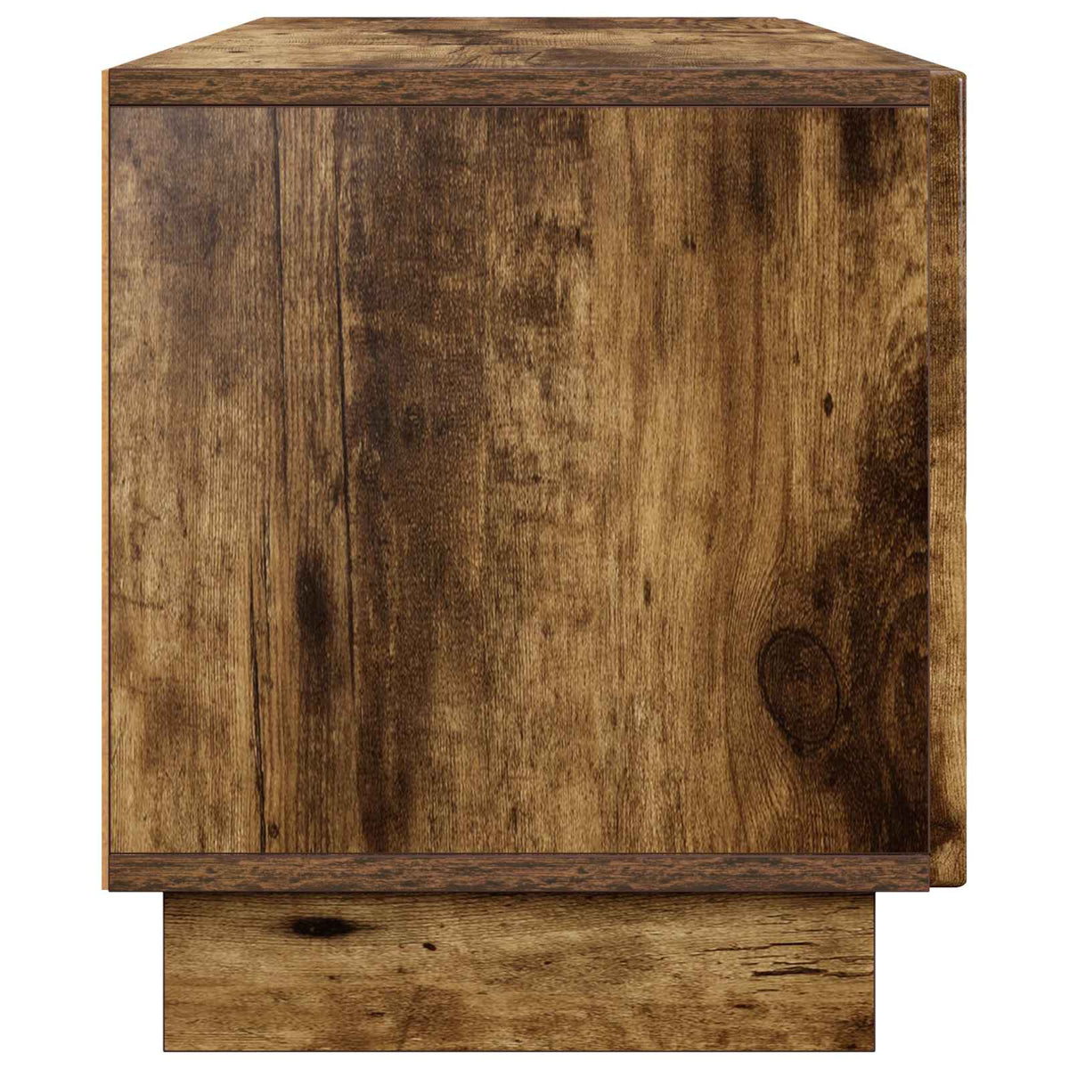 tv-meubel 140 x 34,5 x 40 cm Gerookt eiken Bewerkt hout