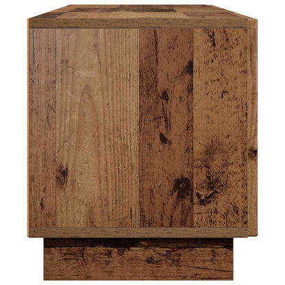 tv-meubel 140 x 34,5 x 40 cm Oud hout Bewerkt hout