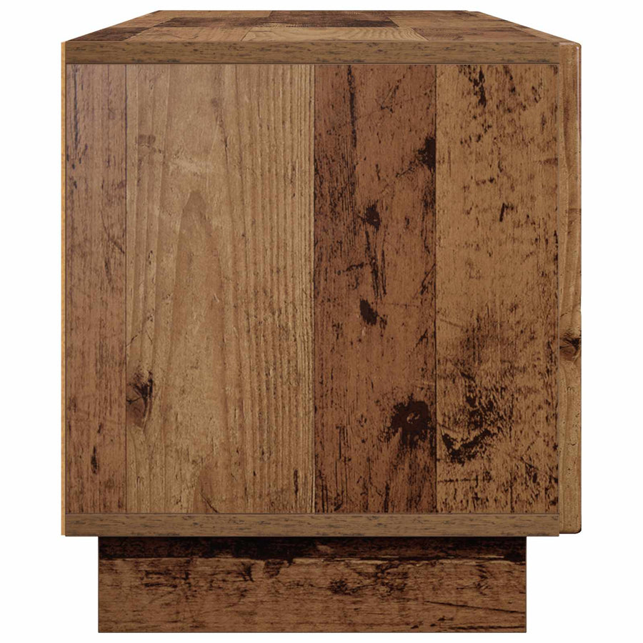 tv-meubel 140 x 34,5 x 40 cm Oud hout Bewerkt hout
