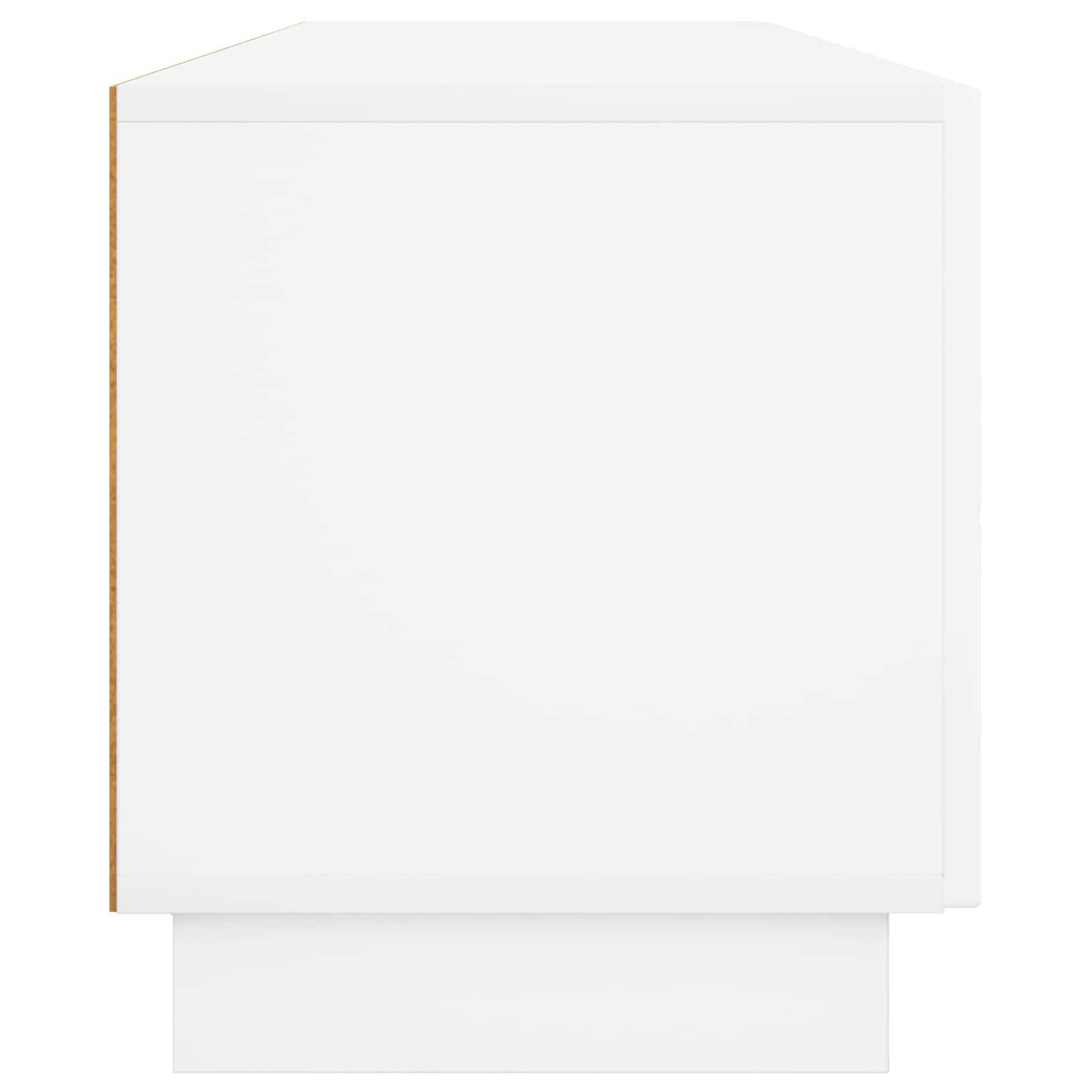 tv-meubel 180 x 34,5 x 40 cm Wit Bewerkt hout